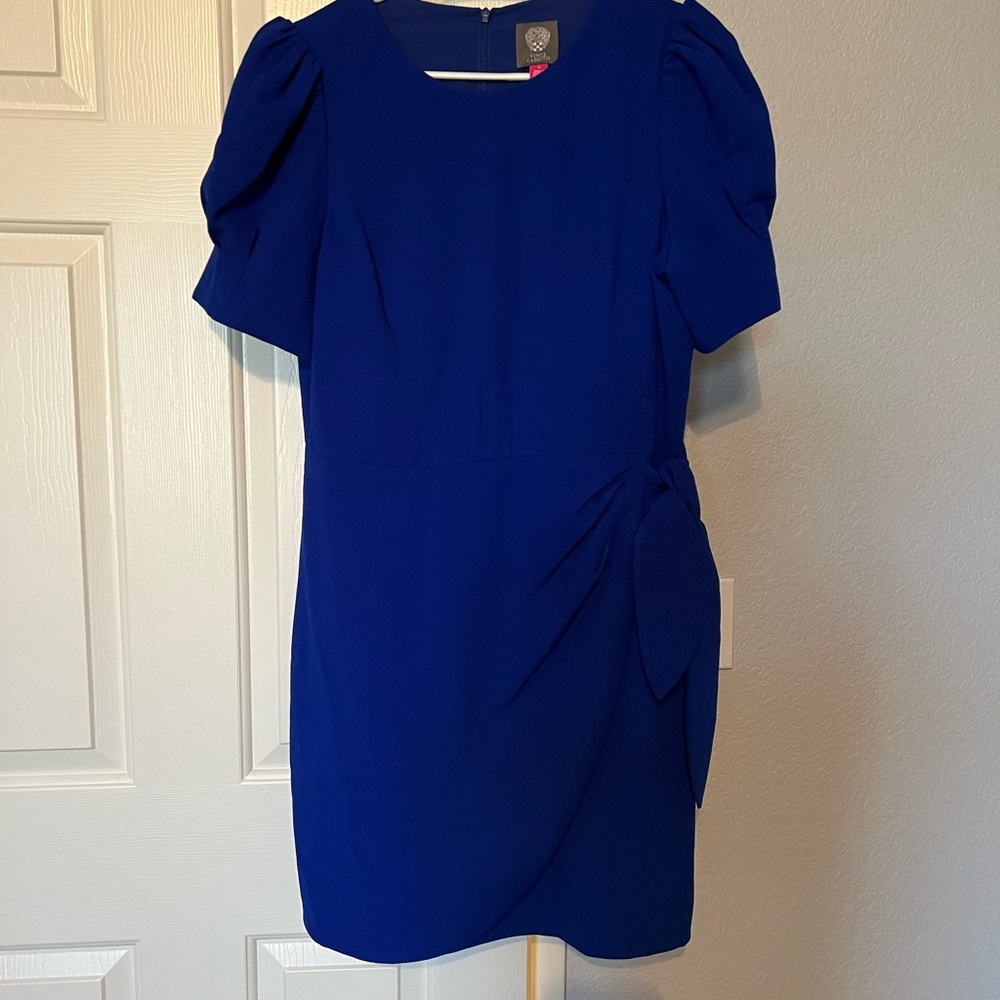 Vince Camuto Royal Blue Mini Dress